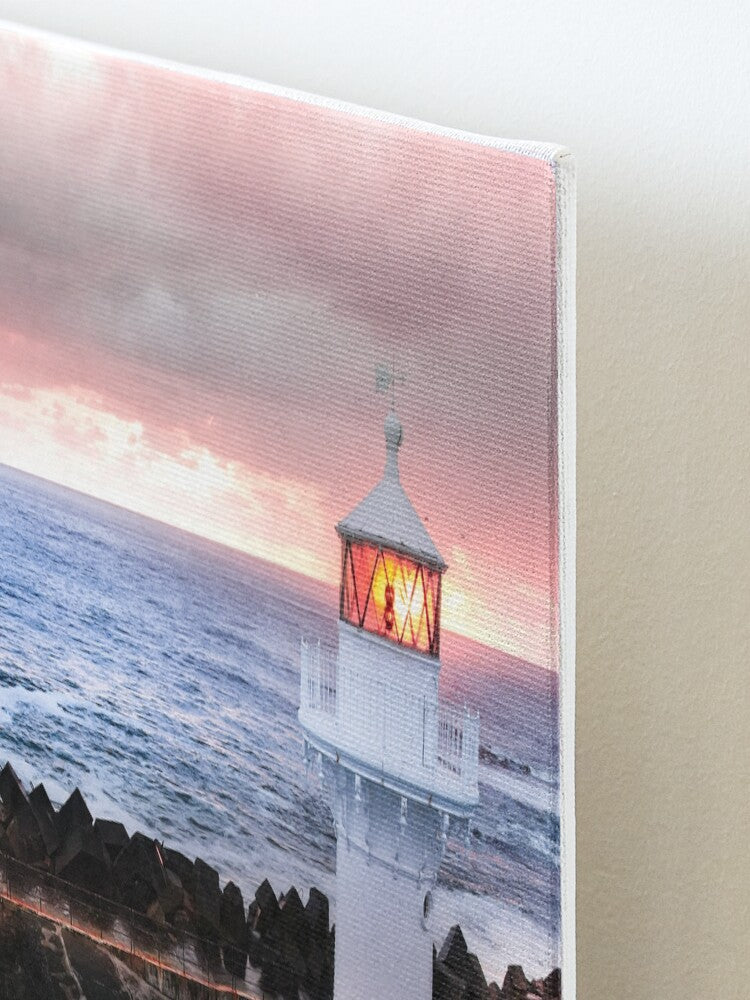(Wollongong) Lighthouse Canvas Mounted Print