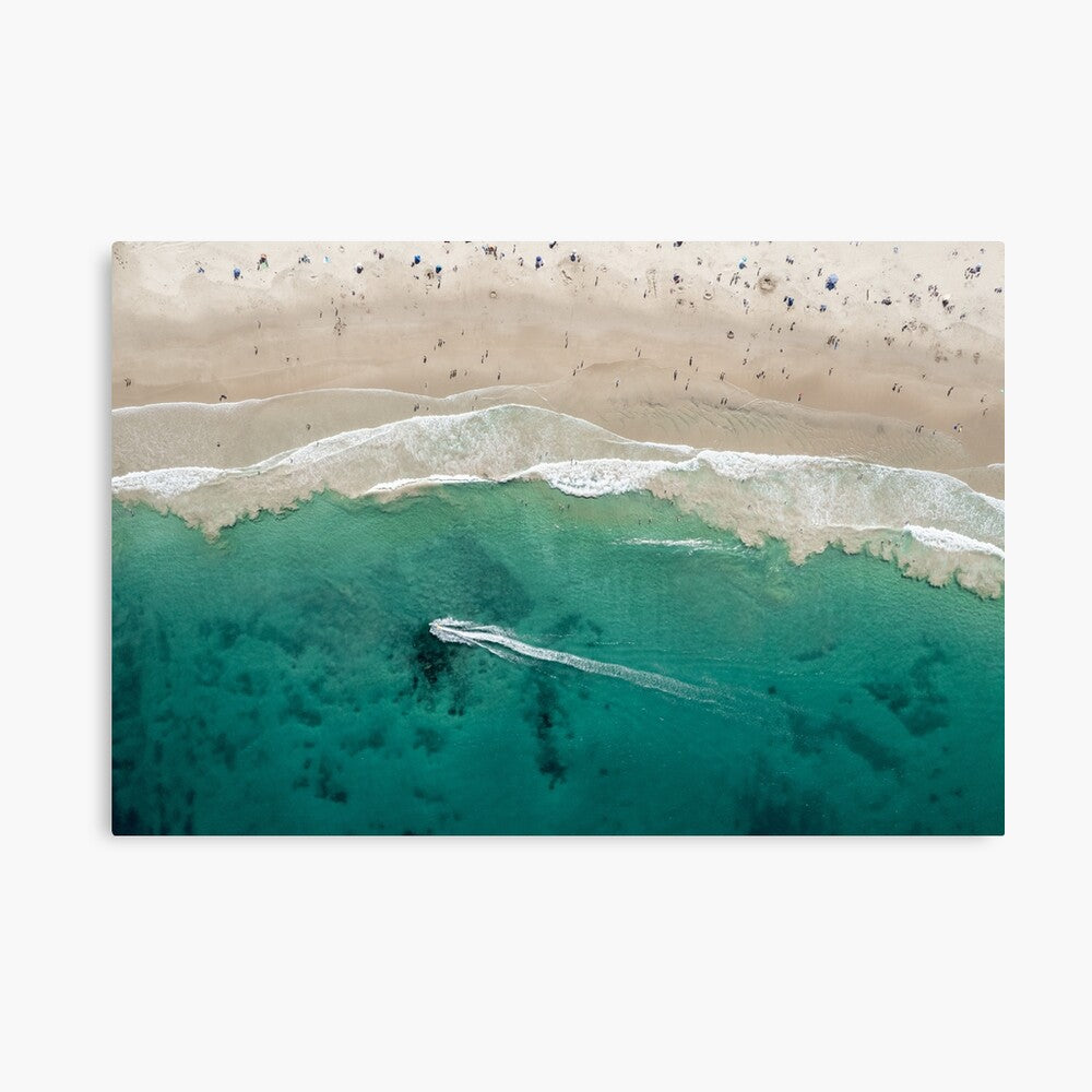 (Thirroul) Jetski Trails Canvas Print