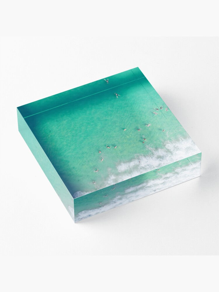 (Wollongong) Sun-Kissed Acrylic Block