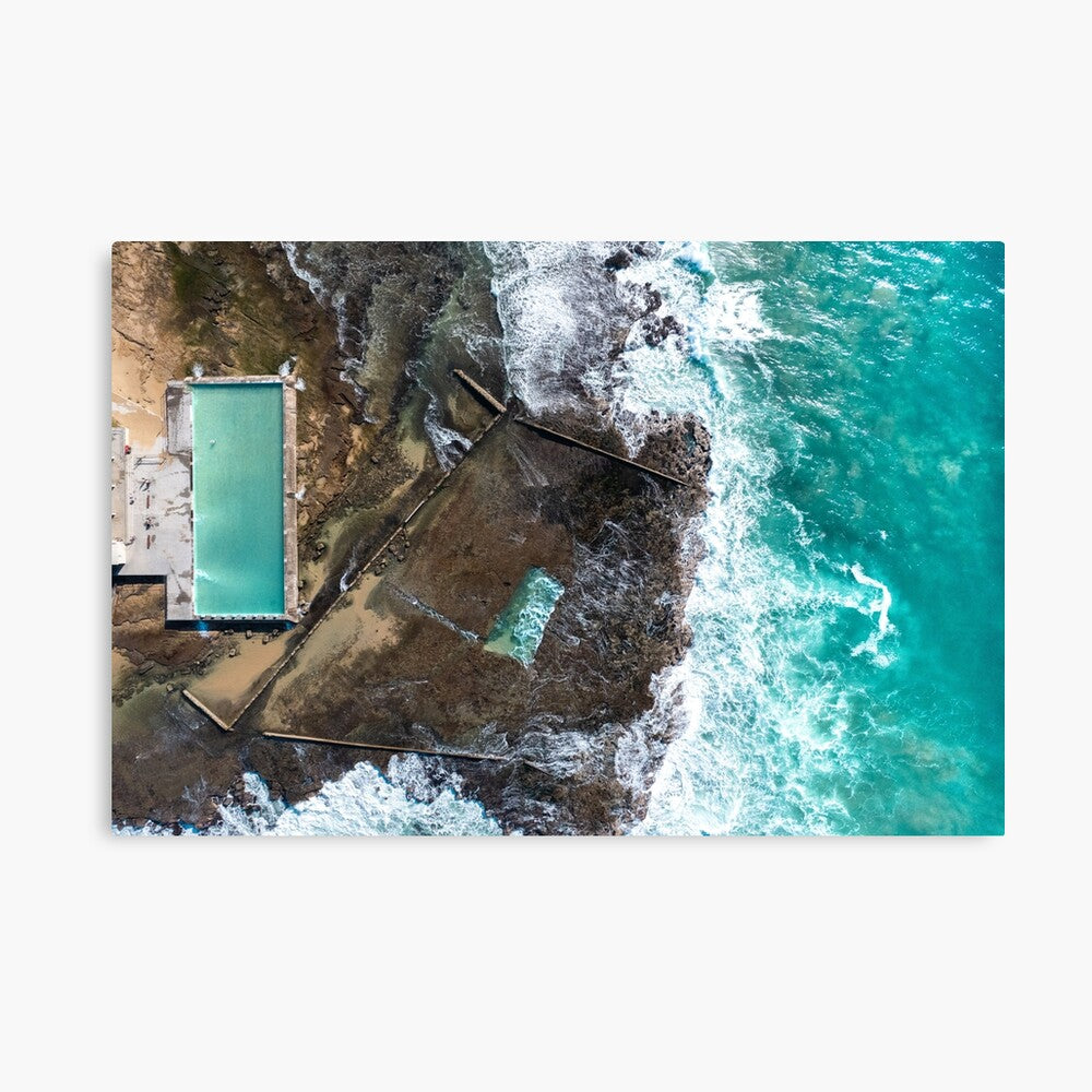 (Woonona) Rock Pool Canvas Print