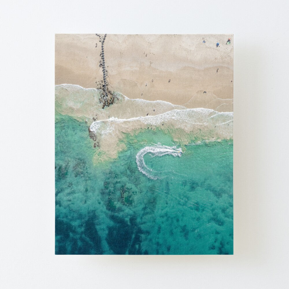 (Thirroul) U-Turn Canvas Mounted Print