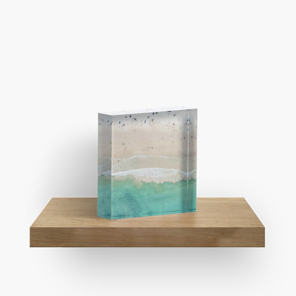 (Thirroul) Beach Days Acrylic Block