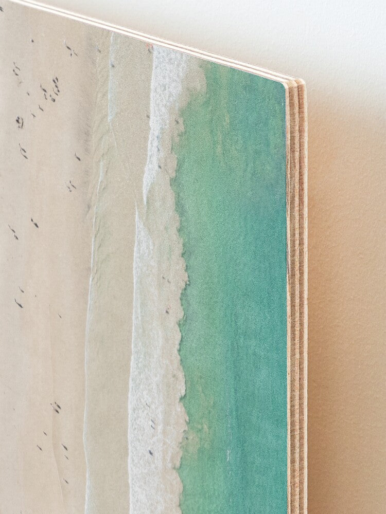 (Thirroul) Beach Days Wood Mounted Print