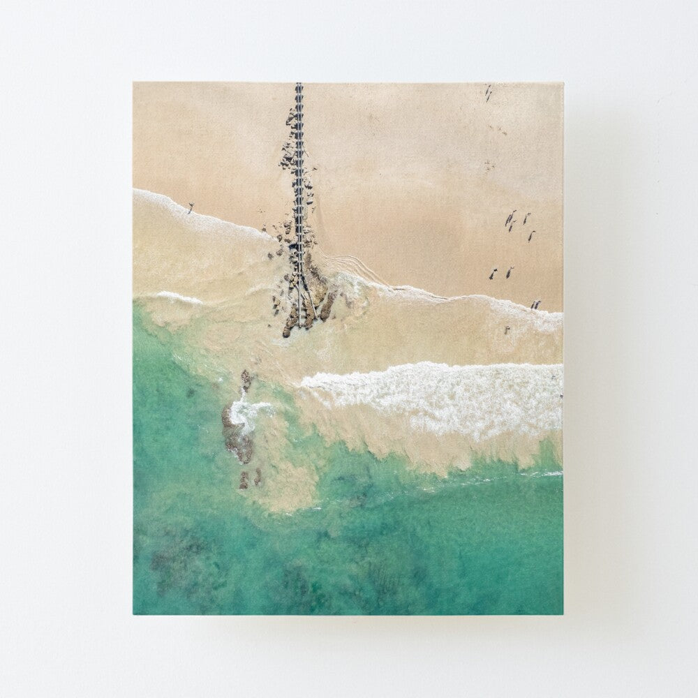 (Thirroul) Pipeline Canvas Mounted Print