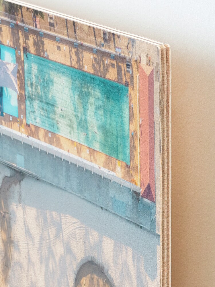 (Thirroul) Laps Wood Mounted Print