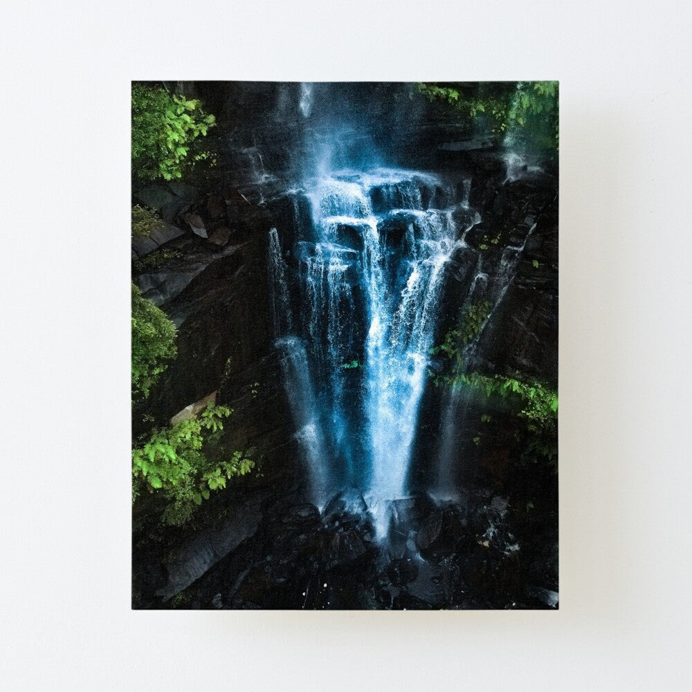 (Stanwell) Falls Canvas Mounted Print