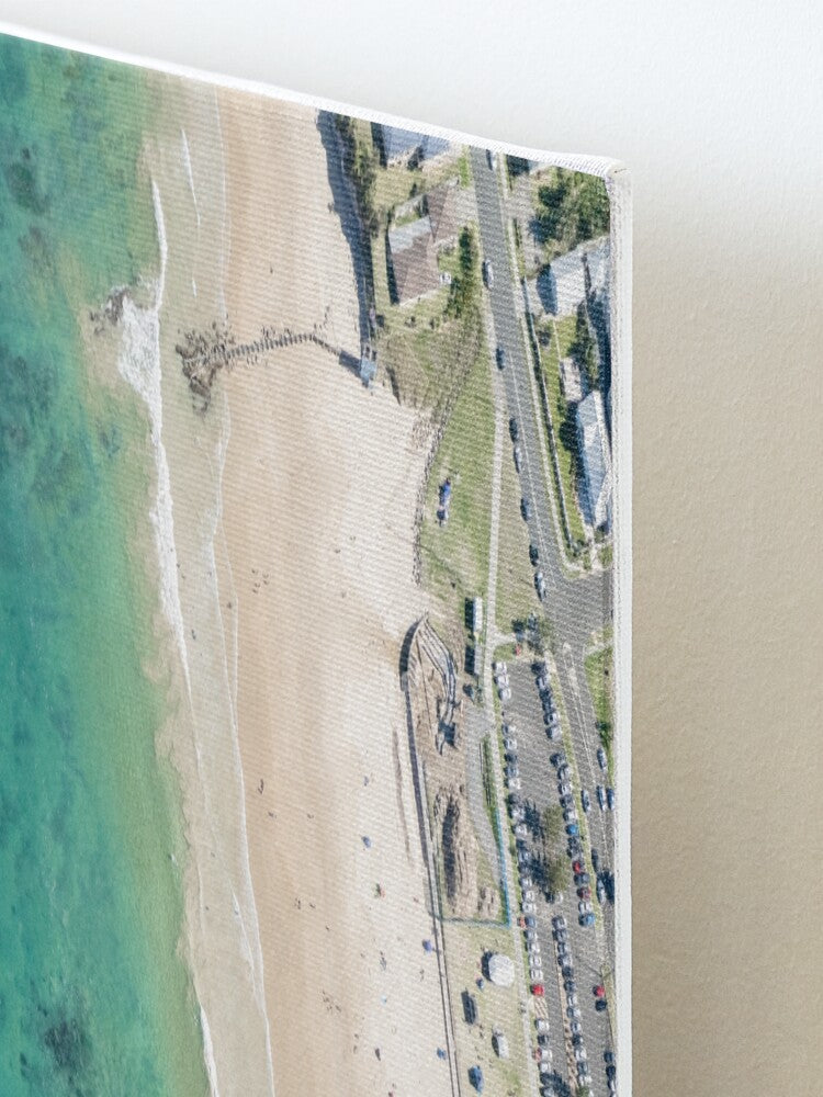 (Thirroul) From Above Canvas Mounted Print