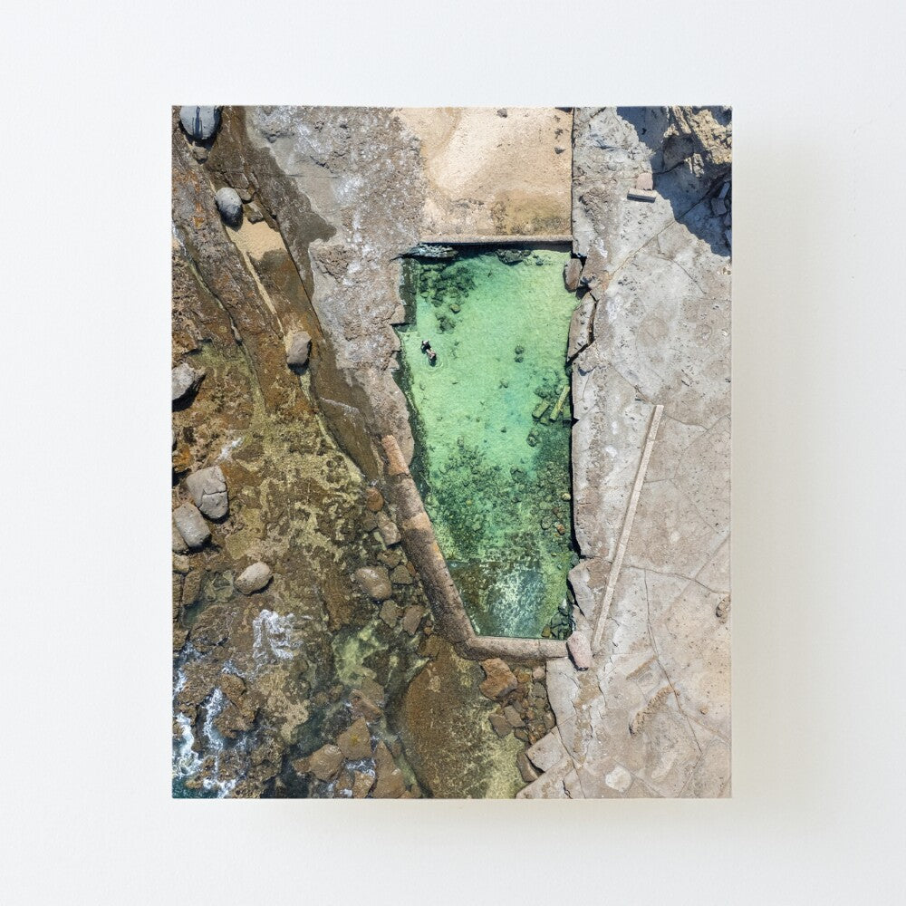 (Wollongong) Emerald Oasis Canvas Mounted Print