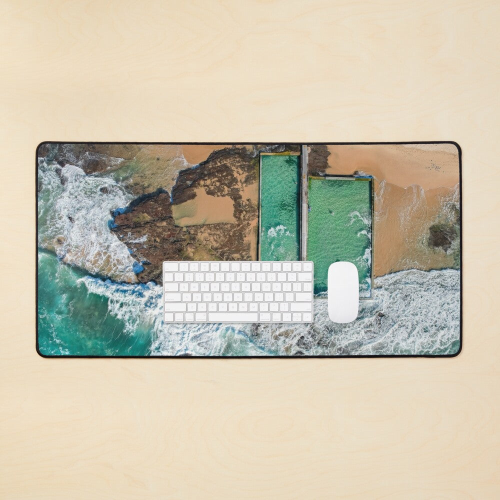 (Austinmer) Ocean Pools Desk Mat