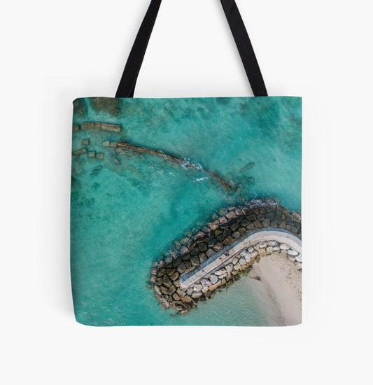 (Hawaii) Ocean Stones Tote Bag