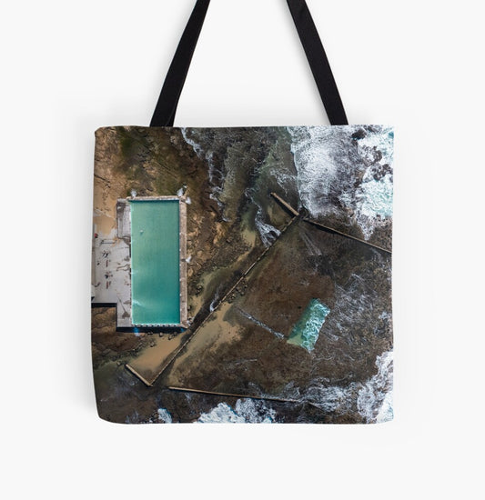 (Woonona) Rock Pool Tote Bag