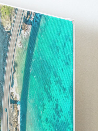 (Clifton) Sea Cliff Bridge Canvas Mounted Print