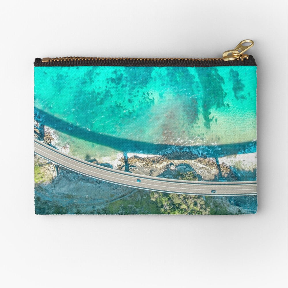 (Clifton) Sea Cliff Bridge Beach Pouch