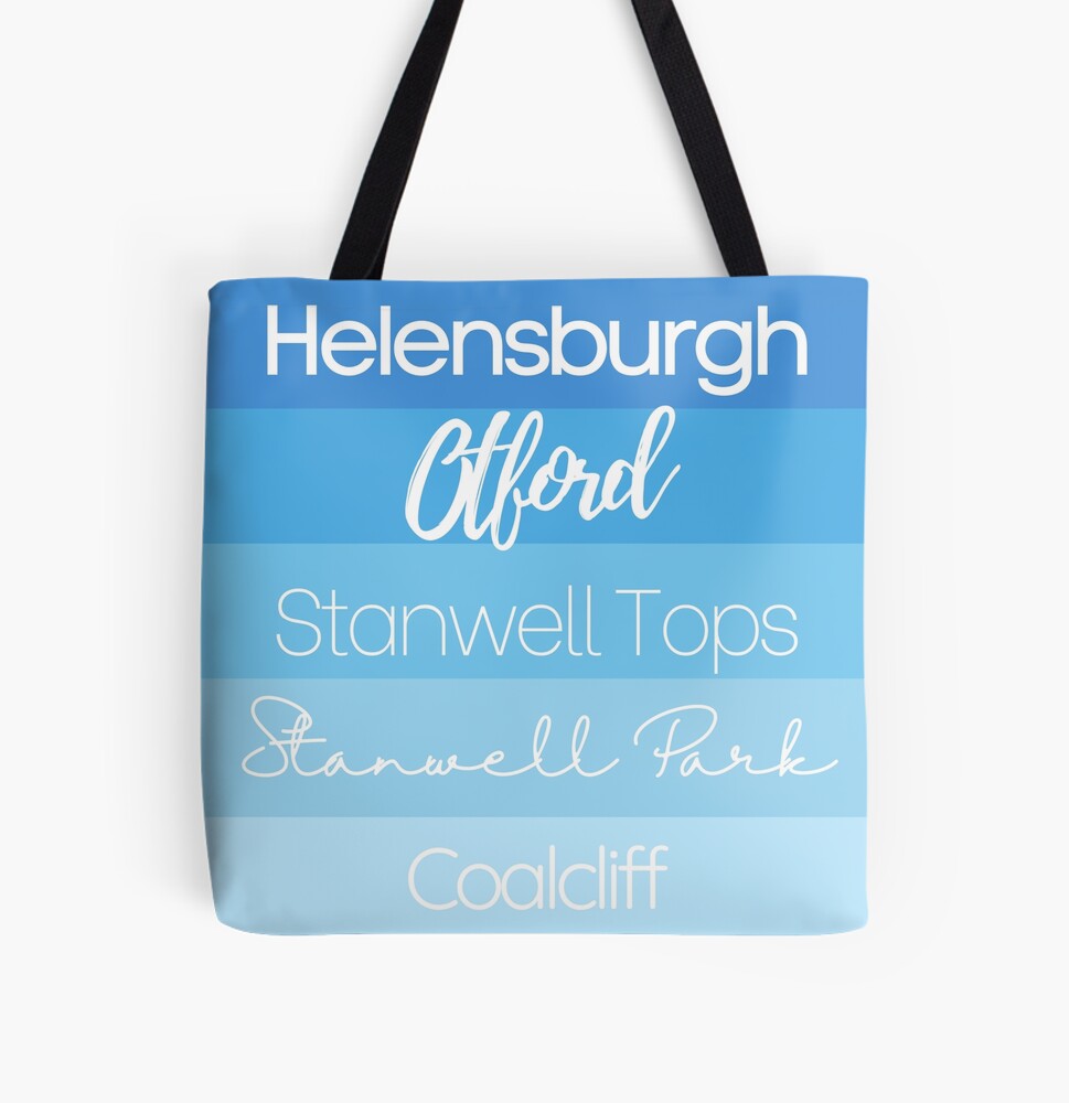 (Helensburgh) Suburbs Tote Bag