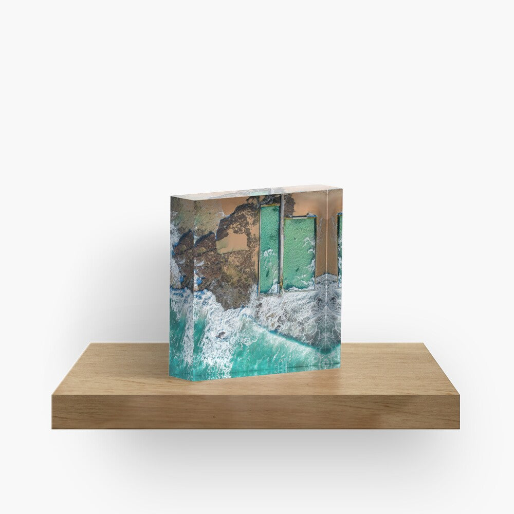 (Austinmer) Ocean Pools Acrylic Block