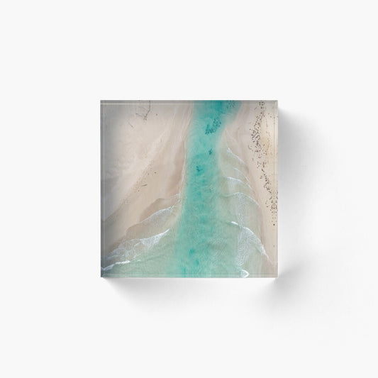 (Gerroa) Shallow Waters Acrylic Block