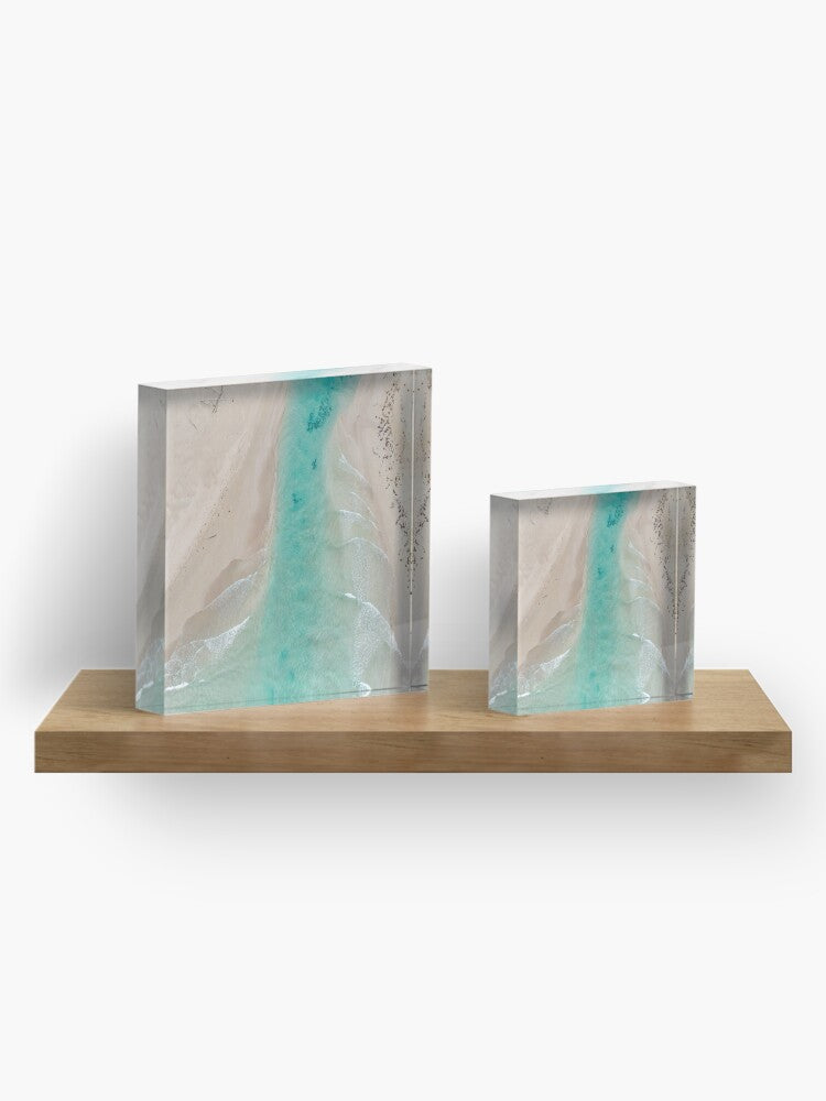 (Gerroa) Shallow Waters Acrylic Block