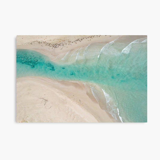 (Gerroa) Shallow Waters Canvas Print