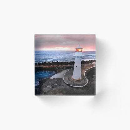 (Wollongong) Lighthouse Acrylic Block