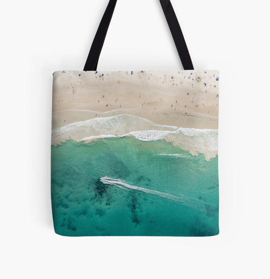 (Thirroul) JetSki Trails Tote Bag