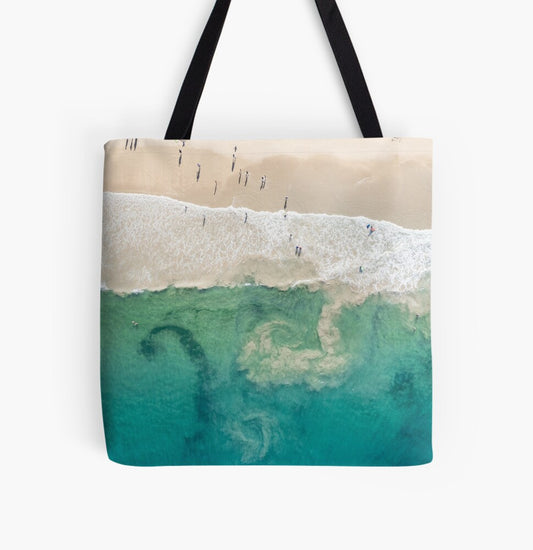 (Coledale) Sea Spirals Tote Bag