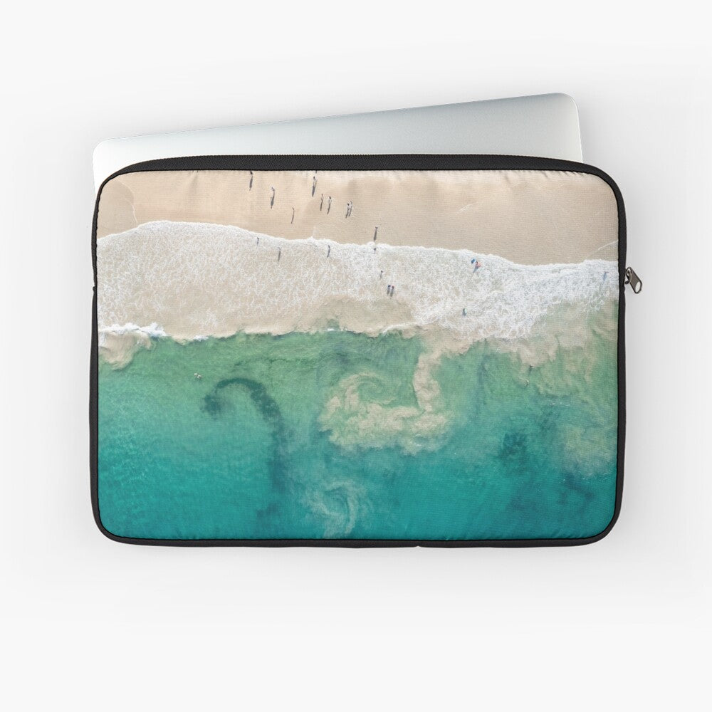 (Coledale) Sea Spirals Laptop Sleeve