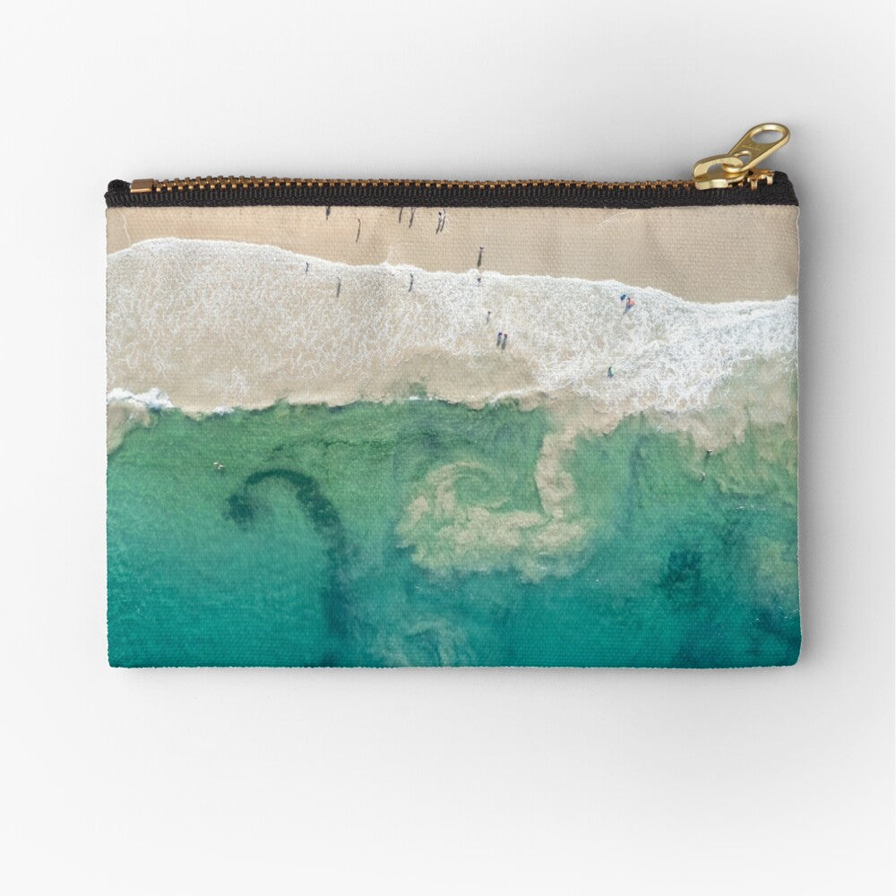 (Coledale) Sea Spirals Beach Pouch