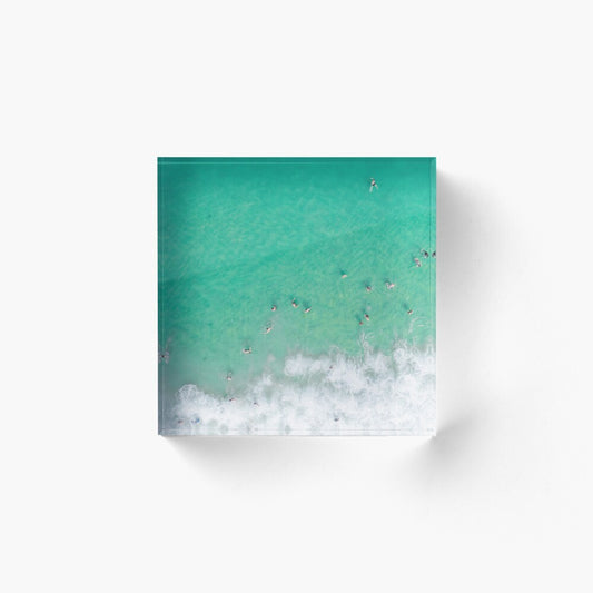 (Wollongong) Sun-Kissed Acrylic Block
