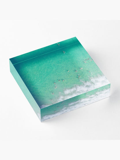 (Wollongong) Sun-Kissed Acrylic Block