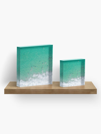 (Wollongong) Sun-Kissed Acrylic Block
