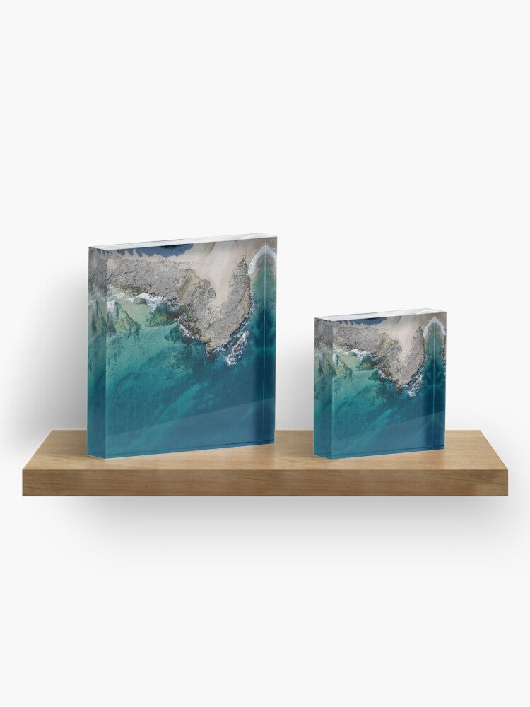 (Coledale) Rocky Shore Acrylic Block