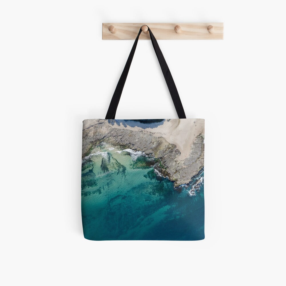 (Coledale) Rocky Shore Tote Bag