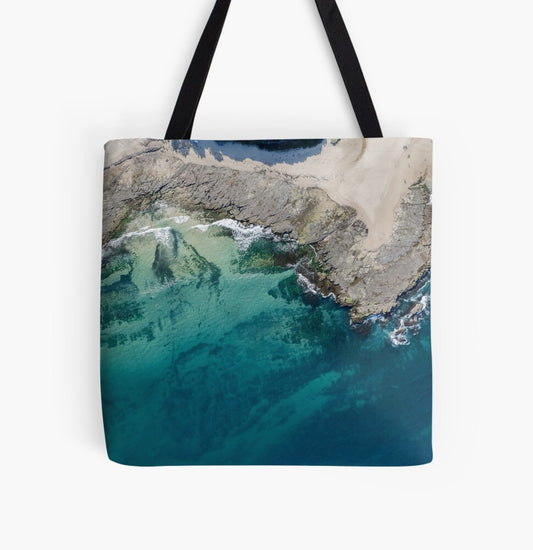 (Coledale) Rocky Shore Tote Bag