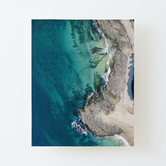 (Coledale) Rocky Shore Canvas Mounted Print