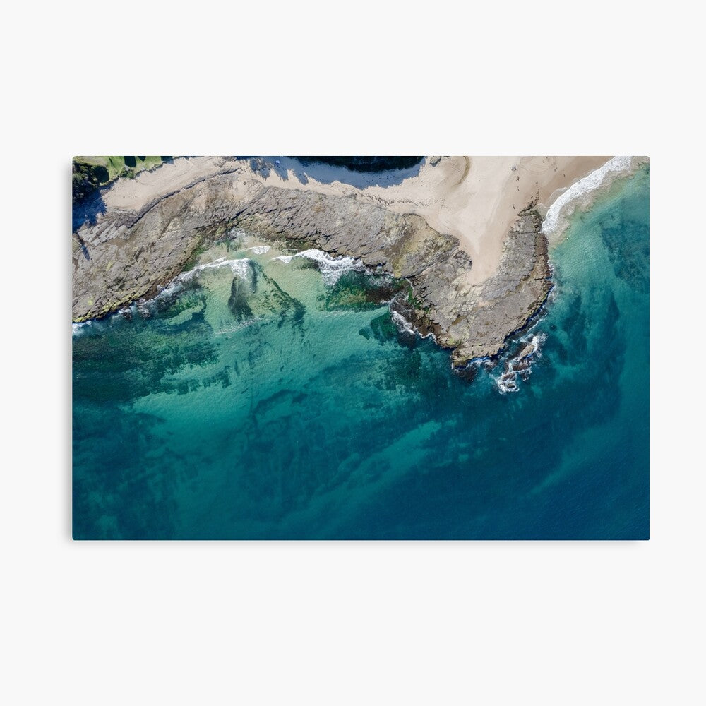 (Coledale) Rocky Shore Canvas Print