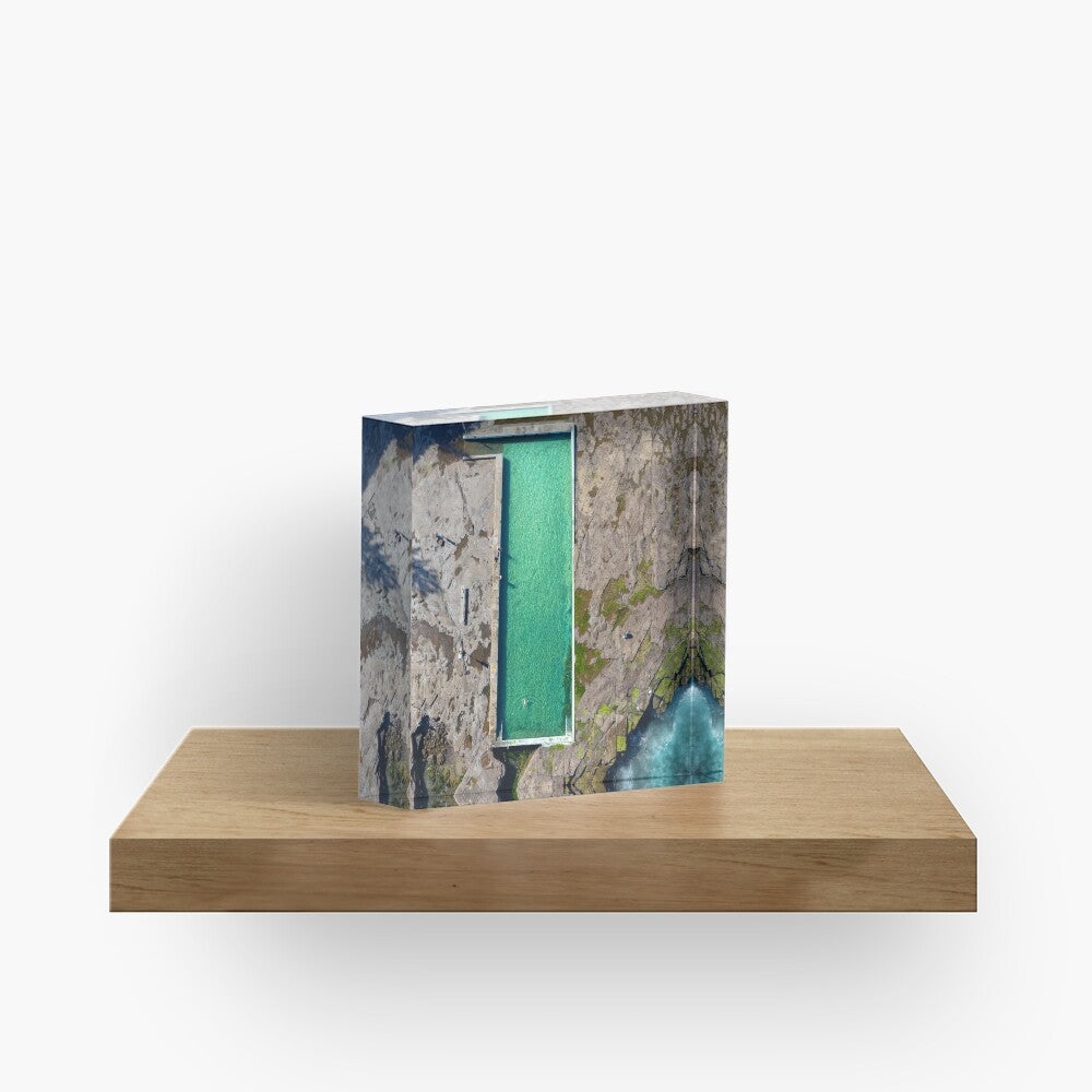 (Coledale) Rock Pool Acrylic Block