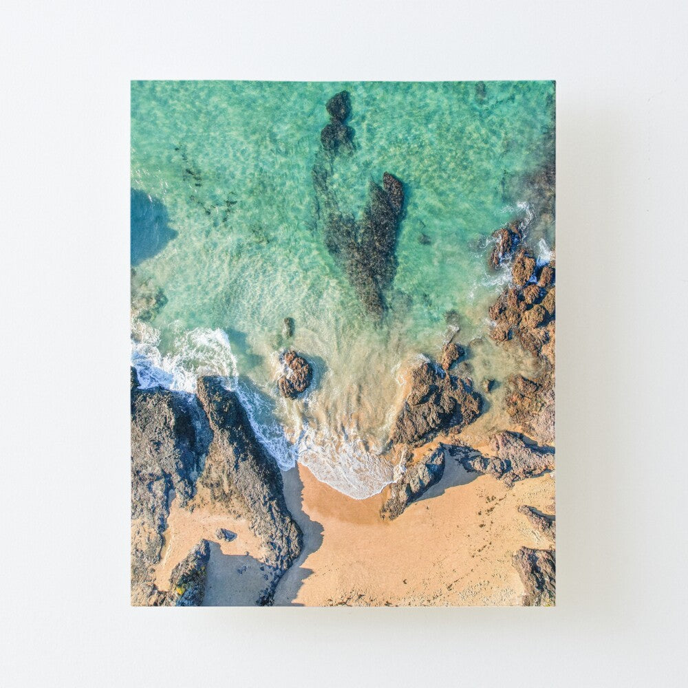 (Kiama) Inshore Canvas Mounted Print