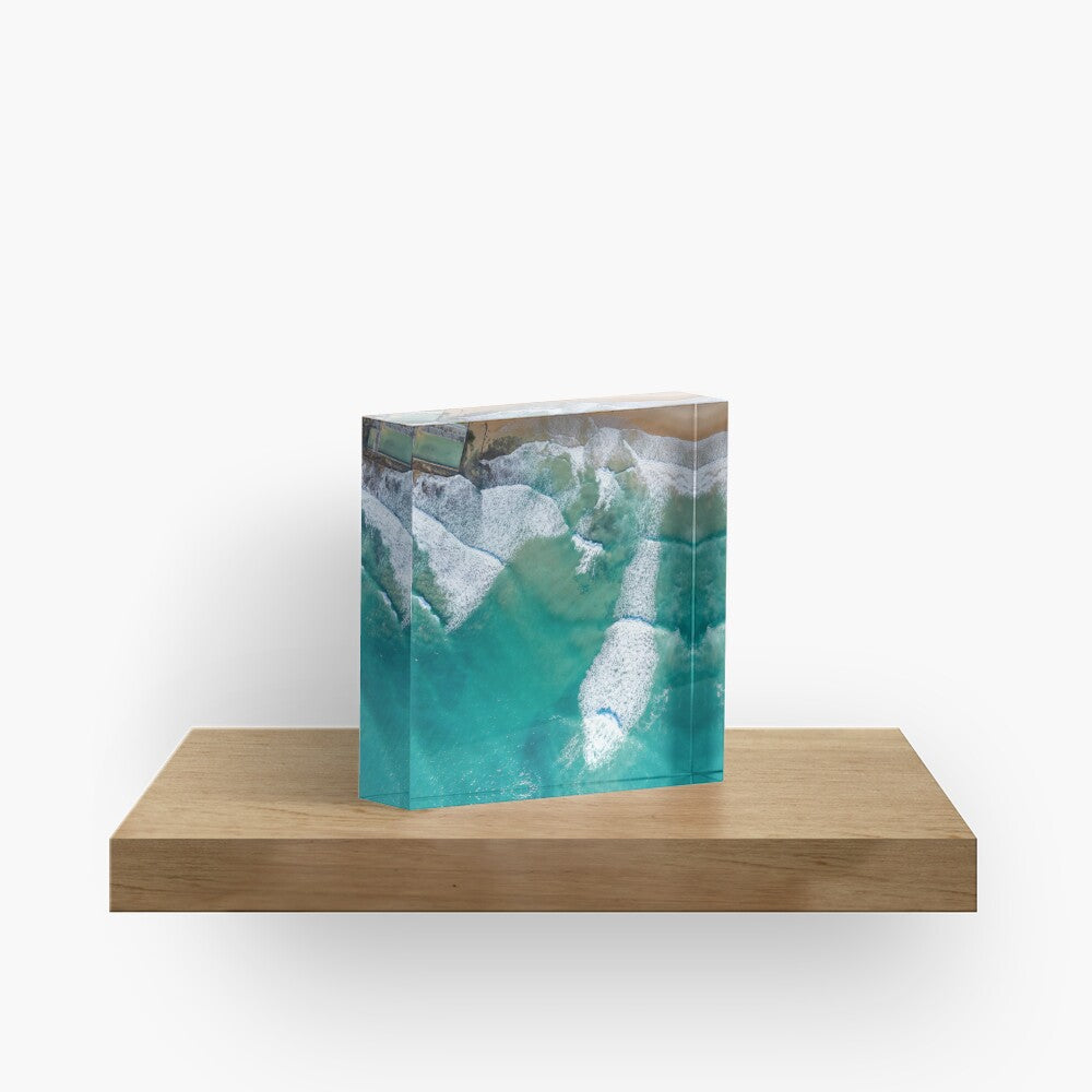 (Bellambi) From Above Acrylic Block