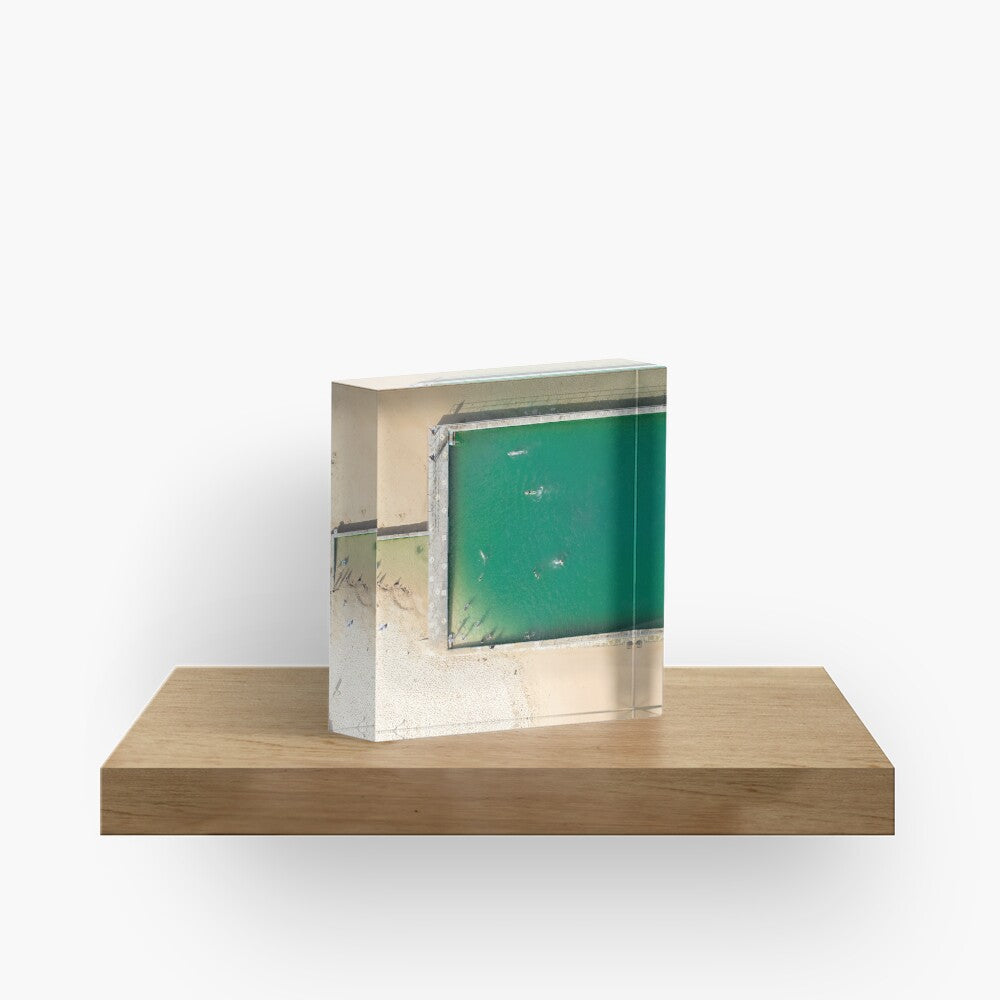 (Bulli) Rock Pool Acrylic Block