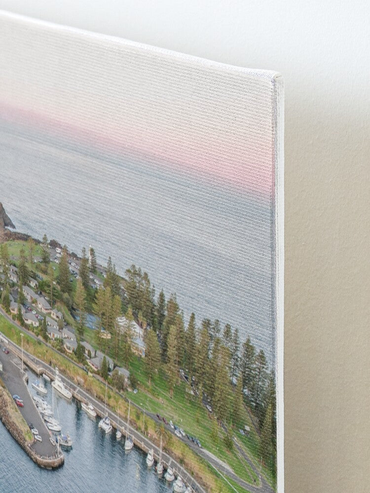 (Kiama) Coastal Kiama Canvas Mounted Print