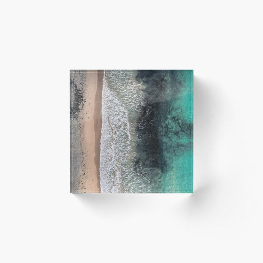 (Kiama) Seaweed Storms Acrylic Block