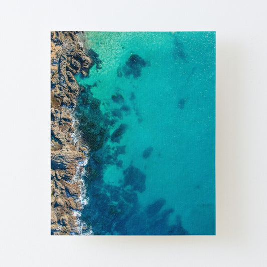 (Kiama) Ocean Opal Canvas Mounted Print