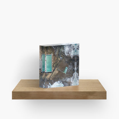 (Woonona) Rock Pool Acrylic Block