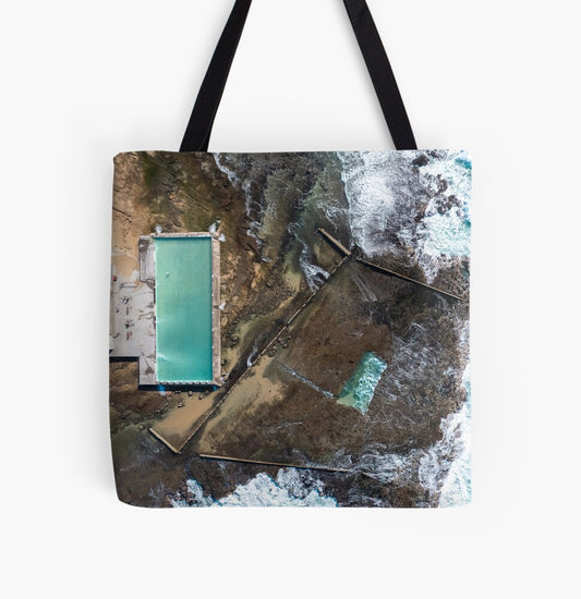 (Woonona) Rock Pool Tote Bag