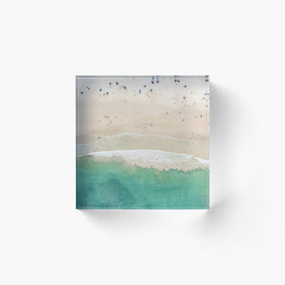 (Thirroul) Beach Days Acrylic Block