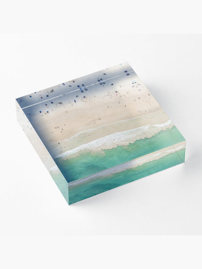 (Thirroul) Beach Days Acrylic Block