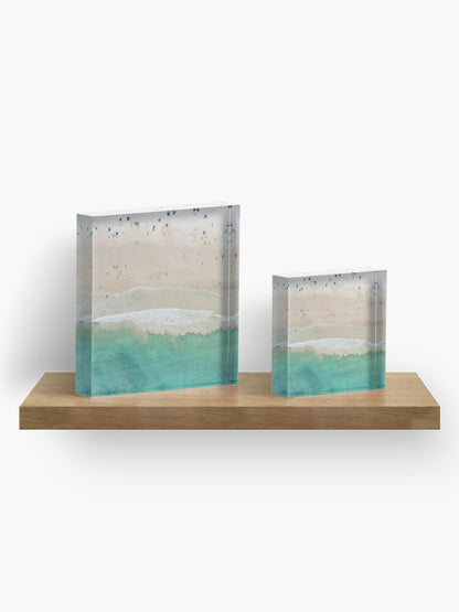 (Thirroul) Beach Days Acrylic Block