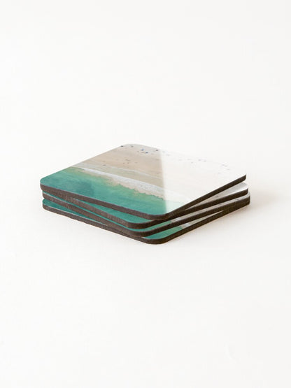 (Thirroul) Beach Days Coaster