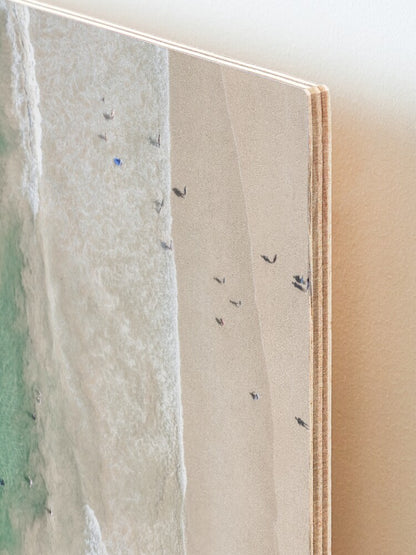 (Thirroul) Salty Skin Wood Mounted Print