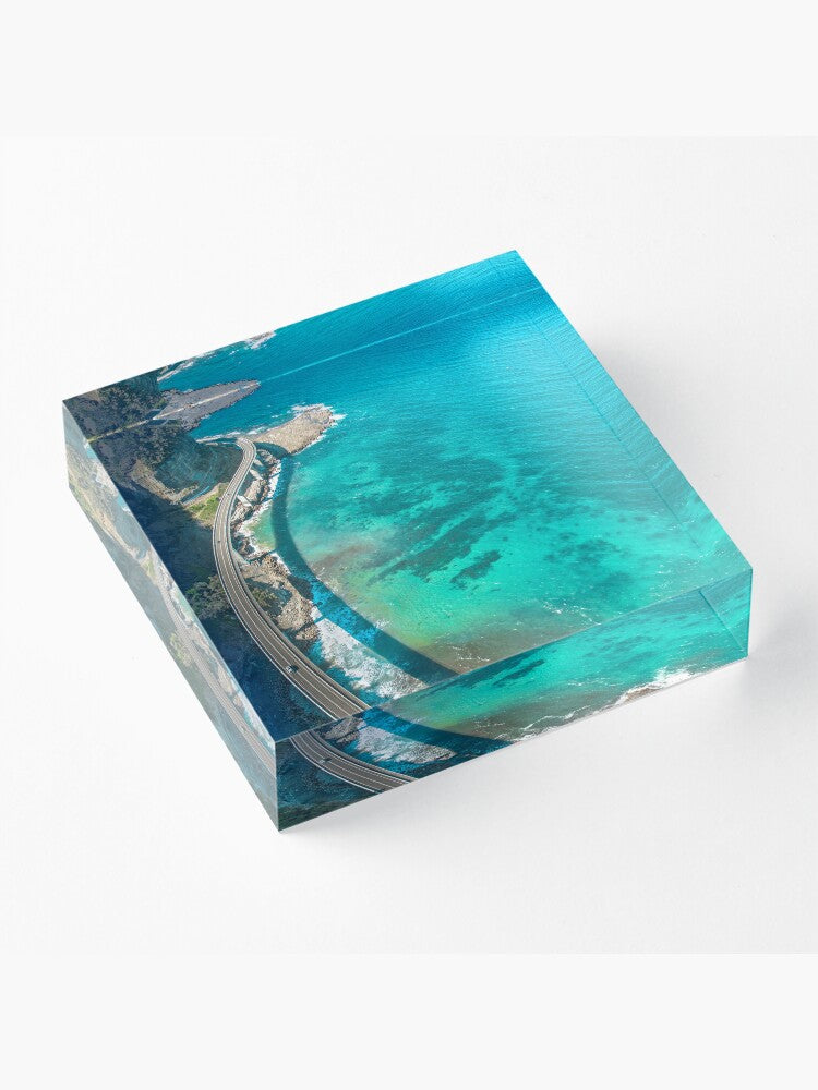 (Clifton) Coastal Routes Acrylic Block